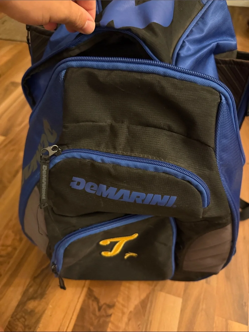 DeMarini Black & Blue Team  Baseball ⚾️ Backpack